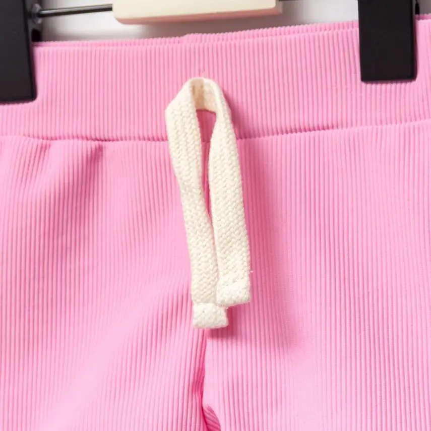 Moi Noi Kız Bebek Mayo Şort Düz Pembe - 2