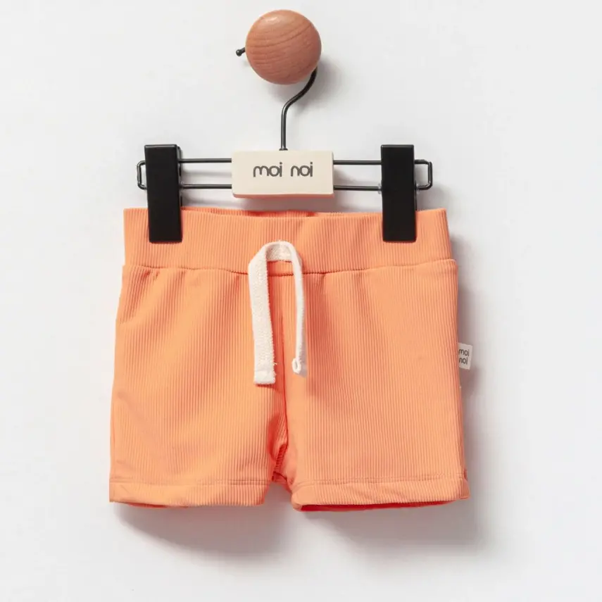 Moi Noi Kız Bebek Mayo Şort Düz Somon - 3