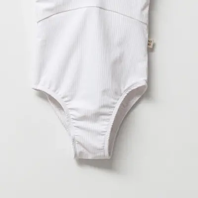 Moi Noi Kız Çocuk Mayo Askılı Beyaz - 3