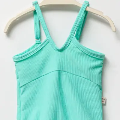 Moi Noi Kız Çocuk Mayo Askılı Mint - 2