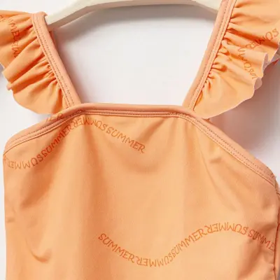 Moi Noi Kız Çocuk Mayo Fırfırlı Somon - 2