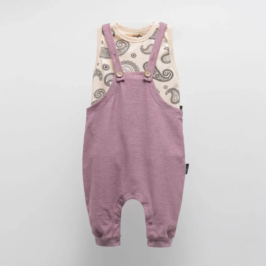 Moi Noi Kız Salopet Mor - 1