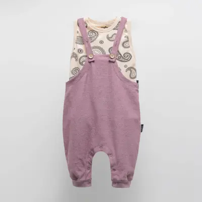 Moi Noi Kız Salopet Mor - 3