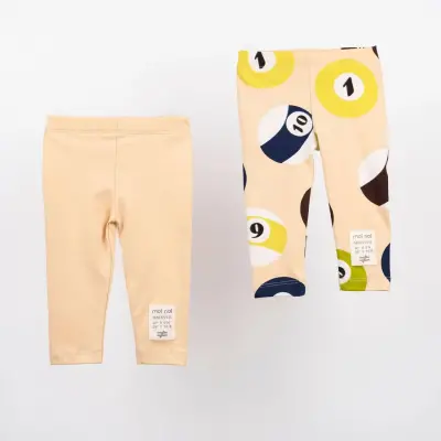 Moi Noi Kız Tayt 2li Bej