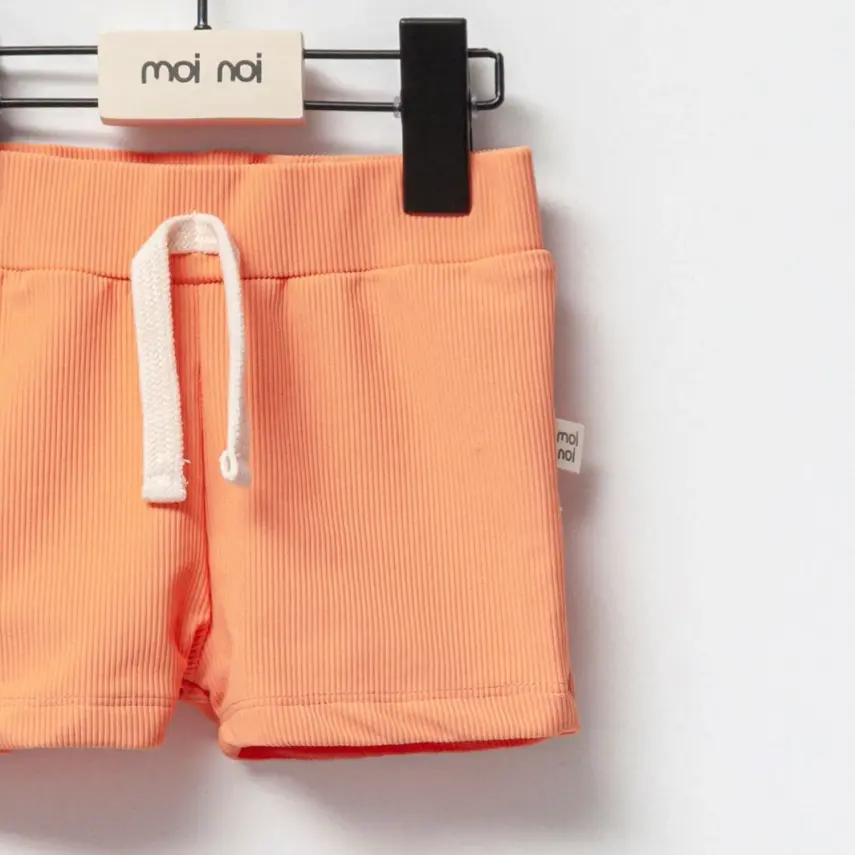 Moi Noi Mayo Şortlu Düz Somon - 2