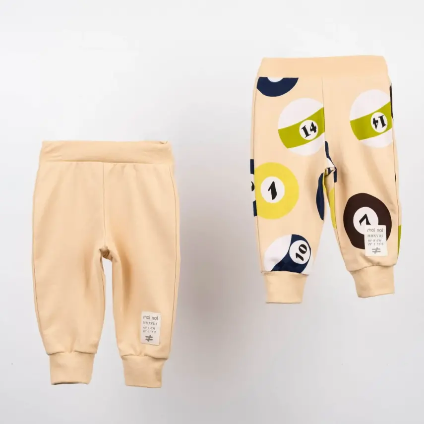 Moi Noi Pantolon 2li Bej - 1