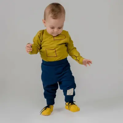 Moi Noi Pantolon 2li Koyu Mavi - 5