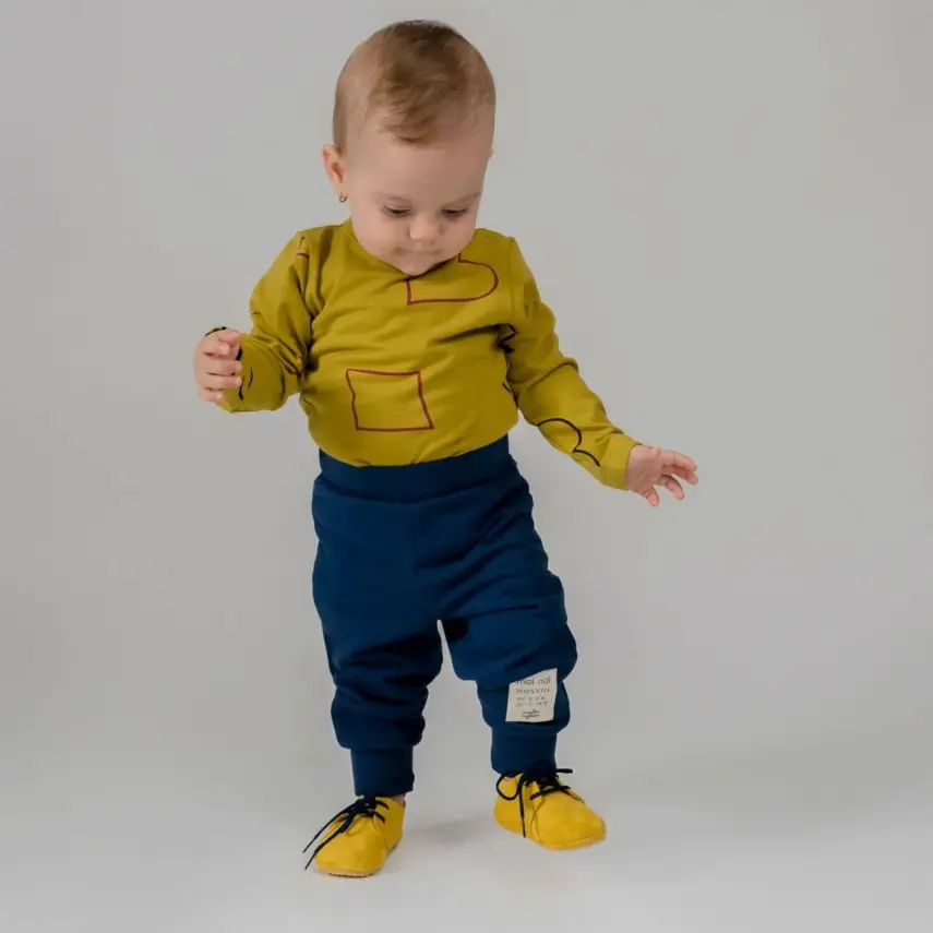 Moi Noi Pantolon 2li Koyu Mavi - 5