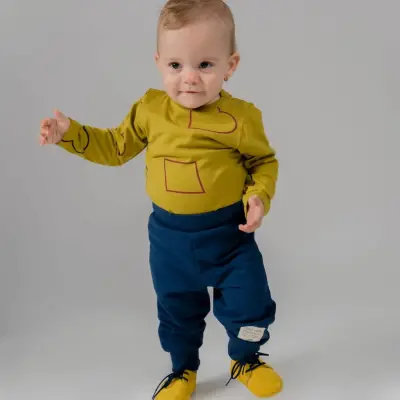 Moi Noi Pantolon 2li Koyu Mavi - 2