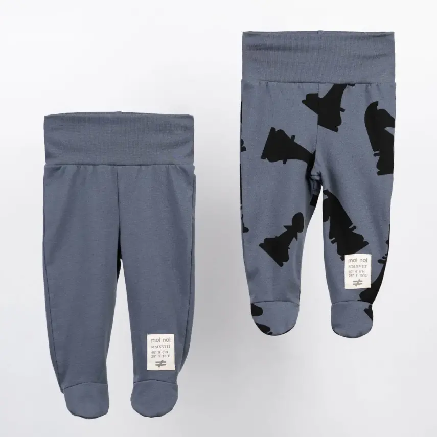 Moi Noi Pantolon Patikli 2li Antrasit - 1