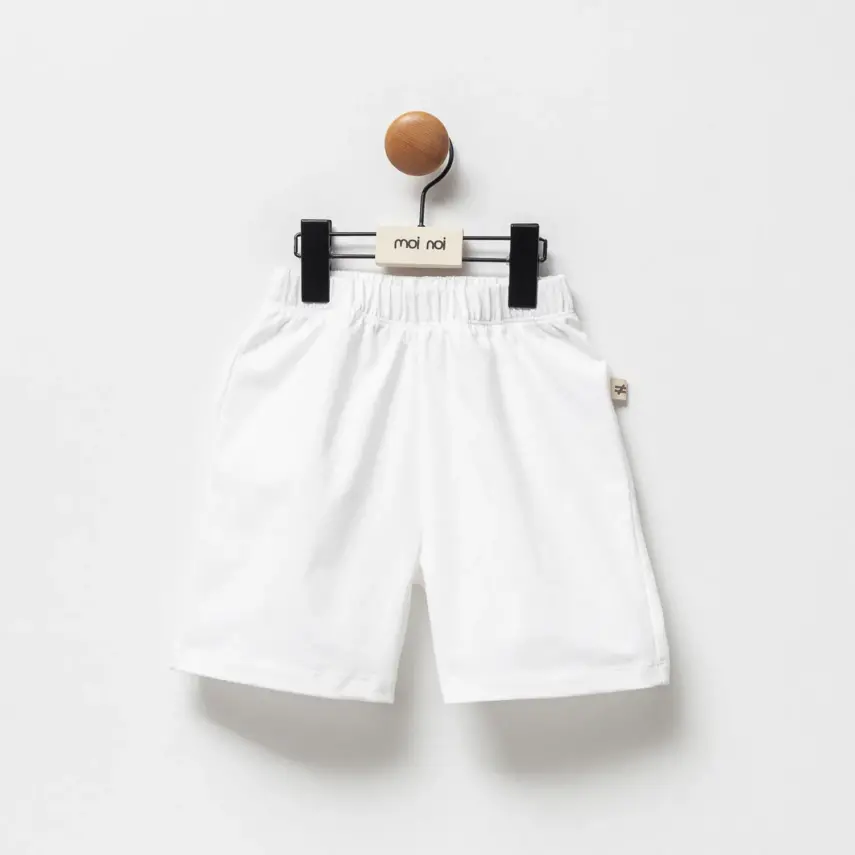 Moi Noi Şort Beyaz - 1