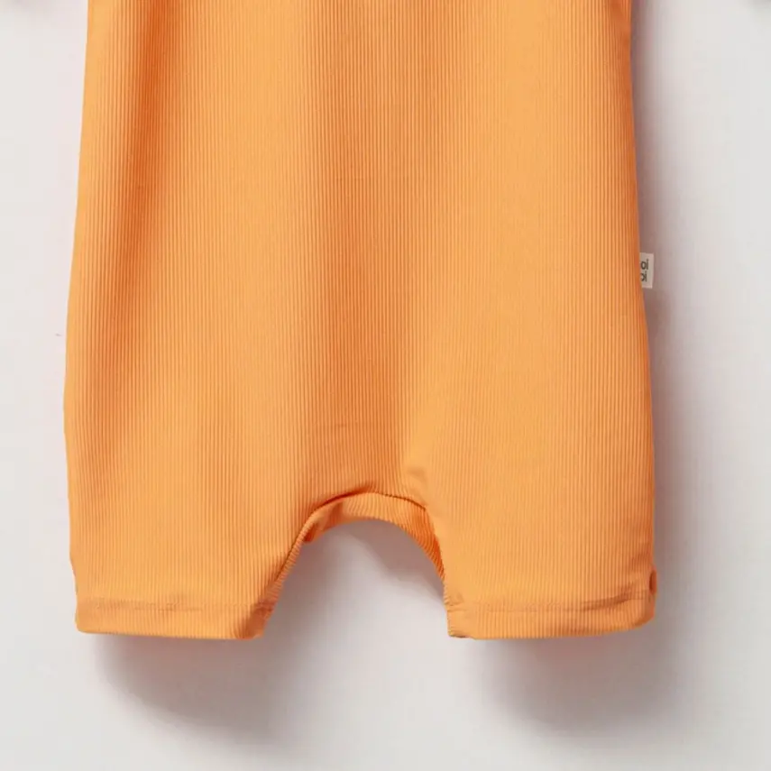 Moi Noi Tulum Kız Çocuk Mayo Şortlu Somon - 9