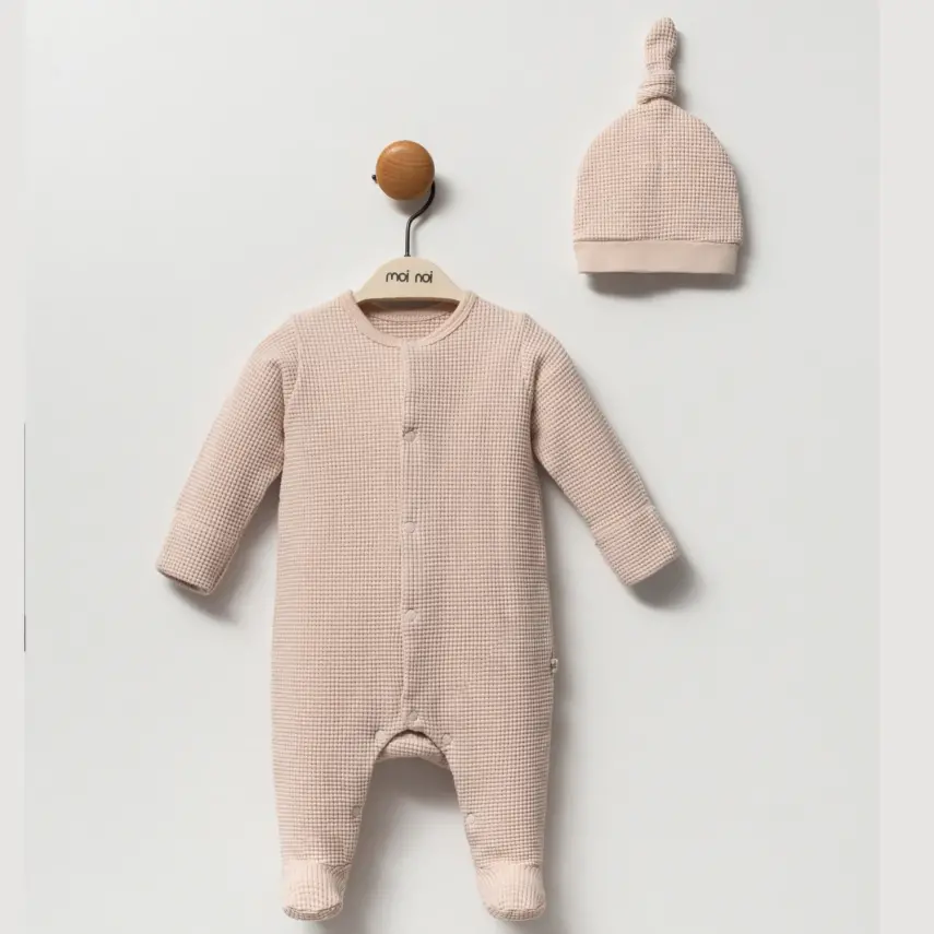 Moi Noi Tulum Waffle Bej - 1