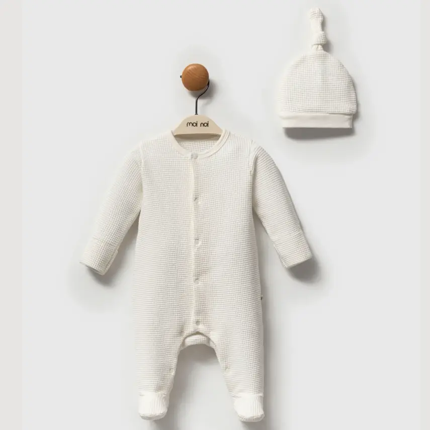 Moi Noi Tulum Waffle Ekru - 1