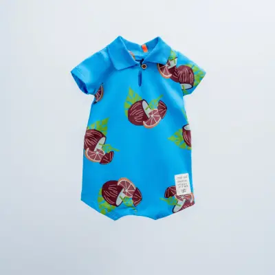 Moi Noi Tulum Yakalı Mavi 