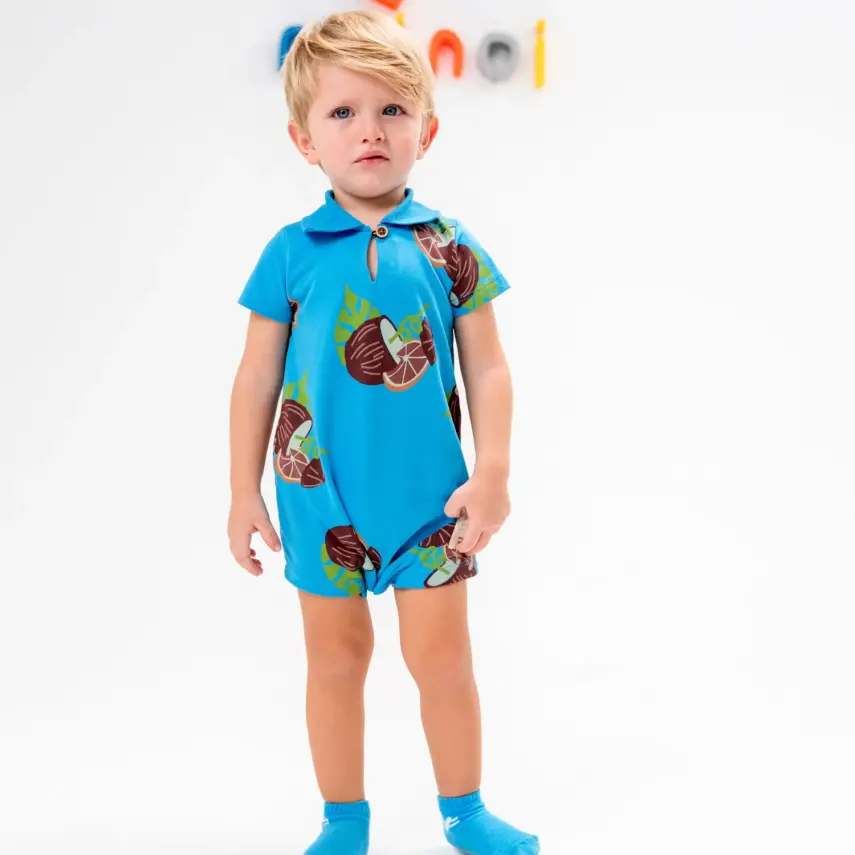 Moi Noi Tulum Yakalı Mavi - 4