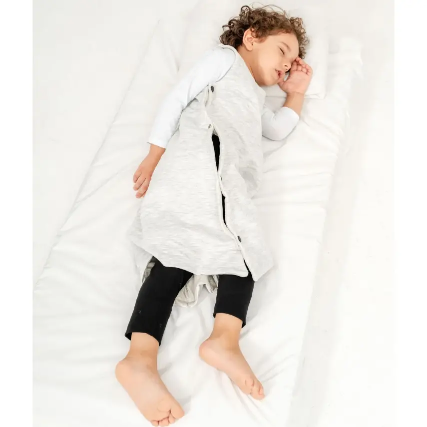 Moi Noi Uyku Tulumu Çıtçıtlı Gri Kare 1,5 Tog - 2