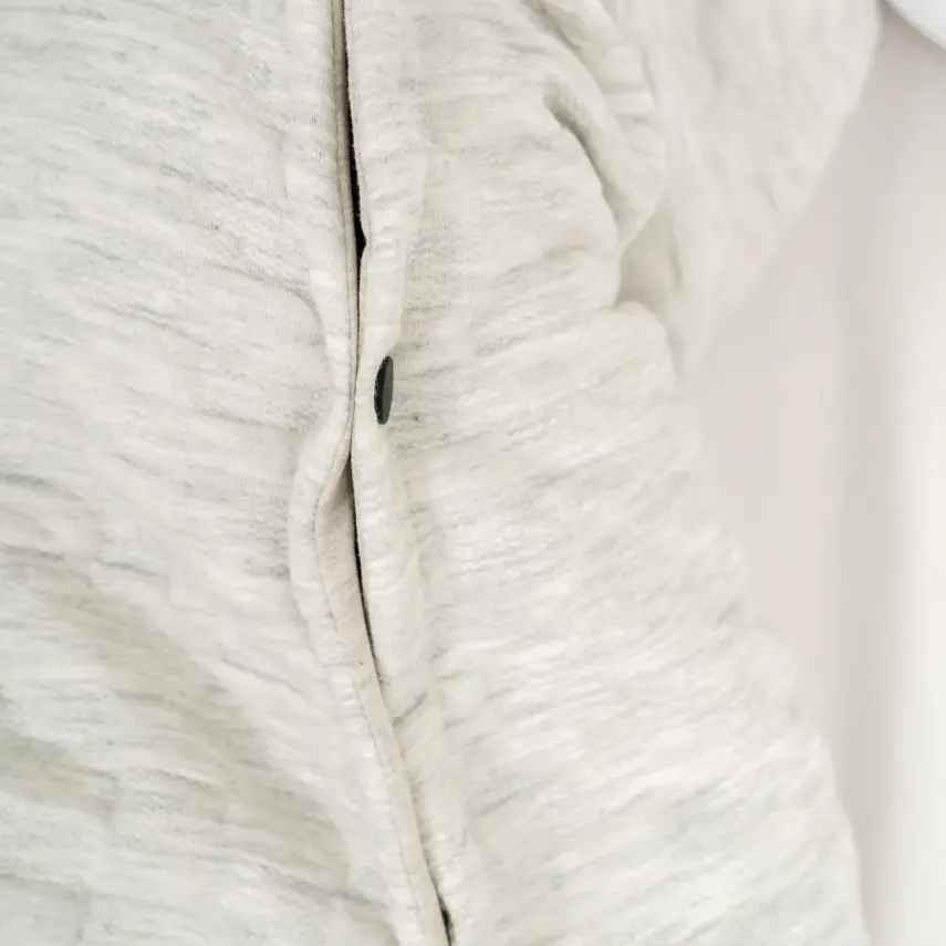 Moi Noi Uyku Tulumu Çıtçıtlı Gri Kare 1,5 Tog - 3