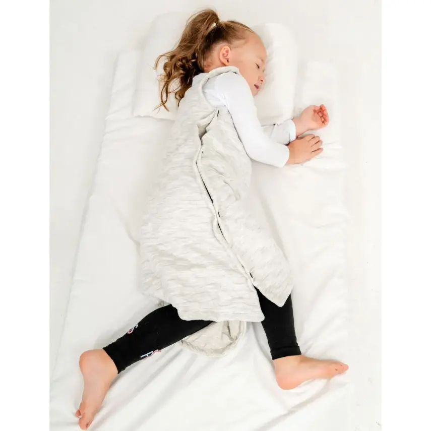 Moi Noi Uyku Tulumu Çıtçıtlı Gri Kare 1,5 Tog - 20