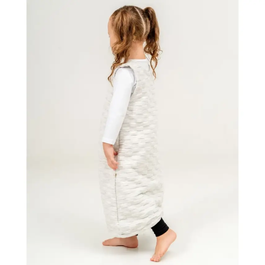 Moi Noi Uyku Tulumu Çıtçıtlı Gri Kare 1,5 Tog - 17