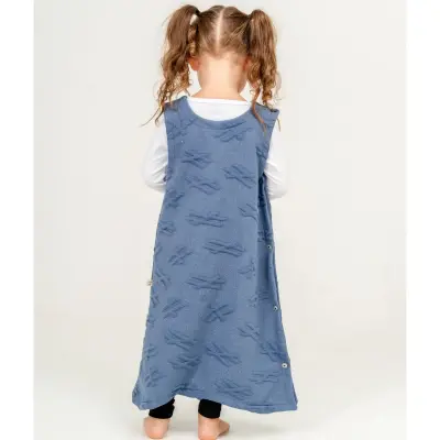 Moi Noi Uyku Tulumu Çıtçıtlı Mavi Alacalı 1,5 Tog - 5