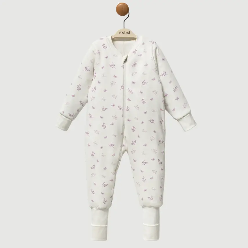 Moi Noi Uyku Tulumu Çoraplı 2,5 Tog Kelebek Desenli - 9