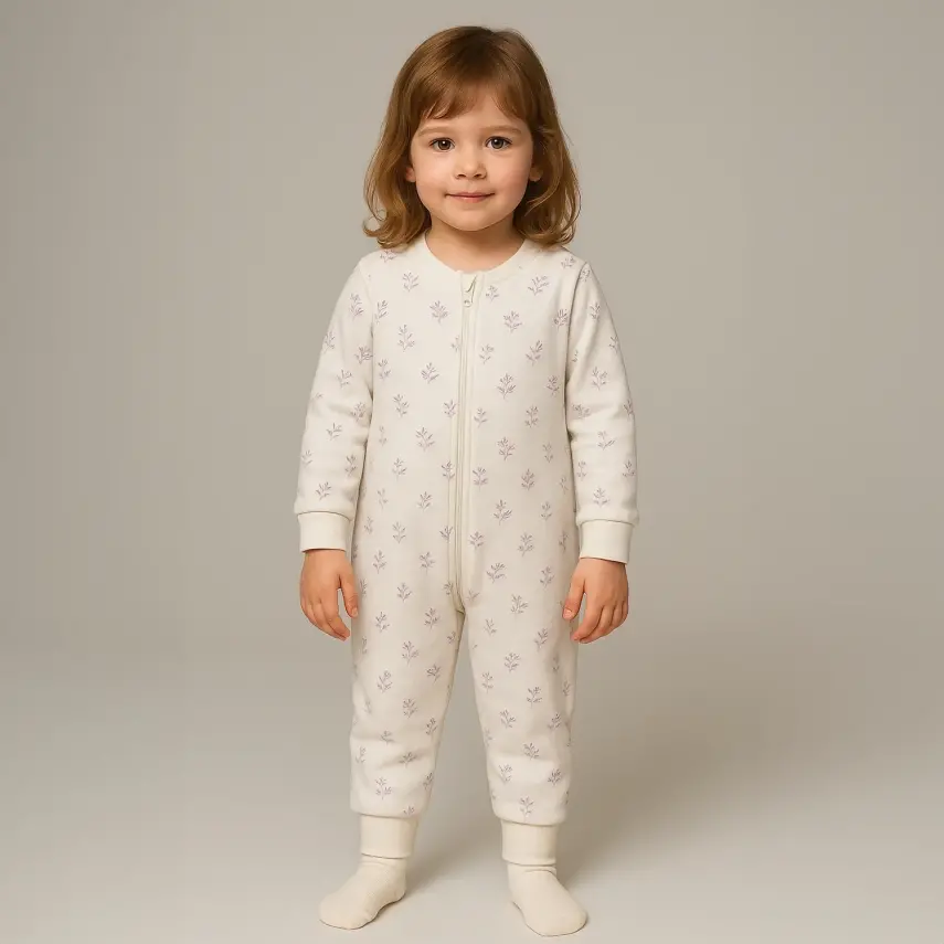 Moi Noi Uyku Tulumu Çoraplı 2,5 Tog Kelebek Desenli - 10