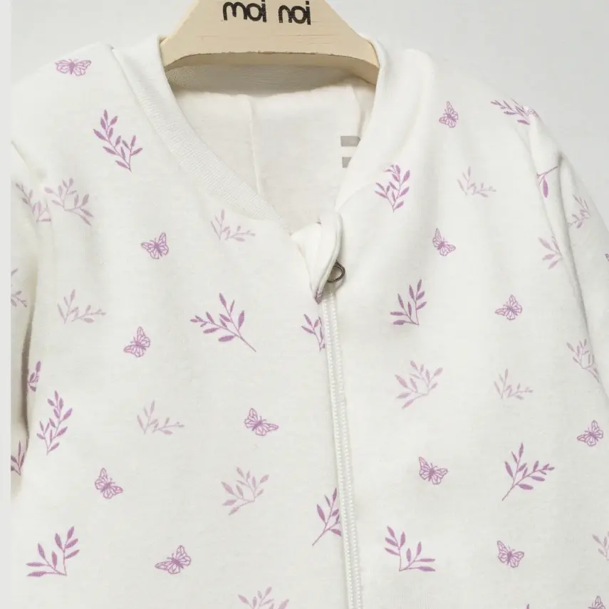 Moi Noi Uyku Tulumu Çoraplı 2,5 Tog Kelebek Desenli - 11