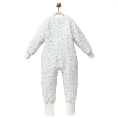 Moi Noi Uyku Tulumu Çoraplı 2,5 Tog Mavi Çiçek Desenli - 2