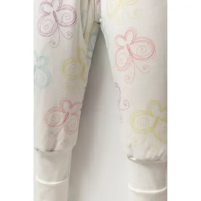 Moi Noi Uyku Tulumu Çoraplı 2,5 Tog Renkli Kelebek Desenli - 3