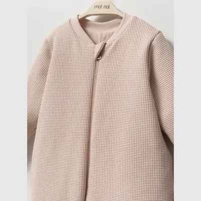 Moi Noi Uyku Tulumu Çoraplı 2,5 Tog Waffle Bej - 4