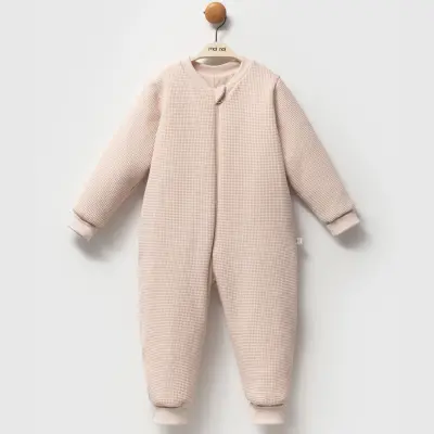 Moi Noi Uyku Tulumu Çoraplı 2,5 Tog Waffle Bej