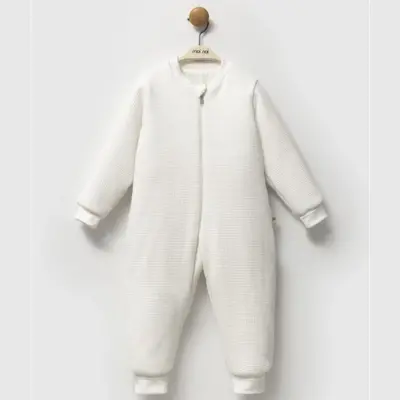 Moi Noi Uyku Tulumu Çoraplı 2,5 Tog Waffle Ekru - 5