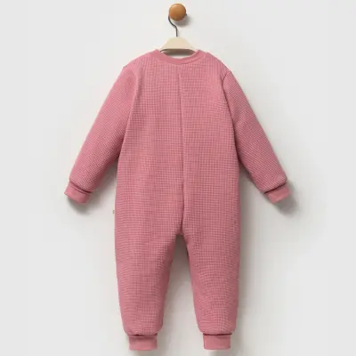 Moi Noi Uyku Tulumu Çoraplı 2,5 Tog Waffle Gül Kurusu - 6