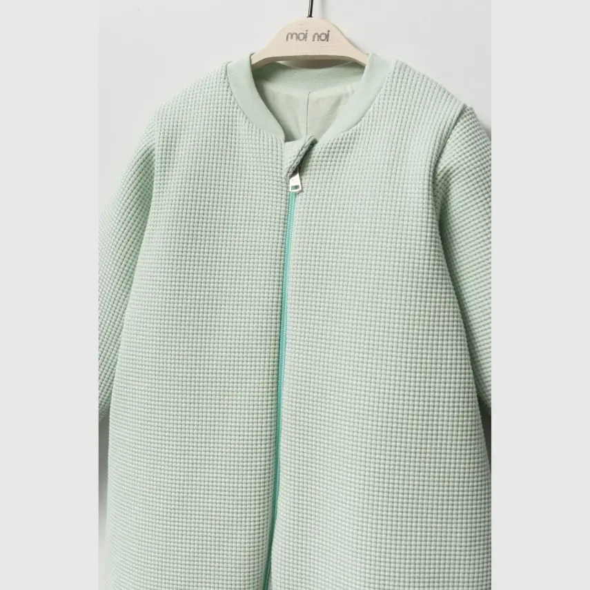 Moi Noi Uyku Tulumu Çoraplı 2,5 Tog Waffle Mint - 3