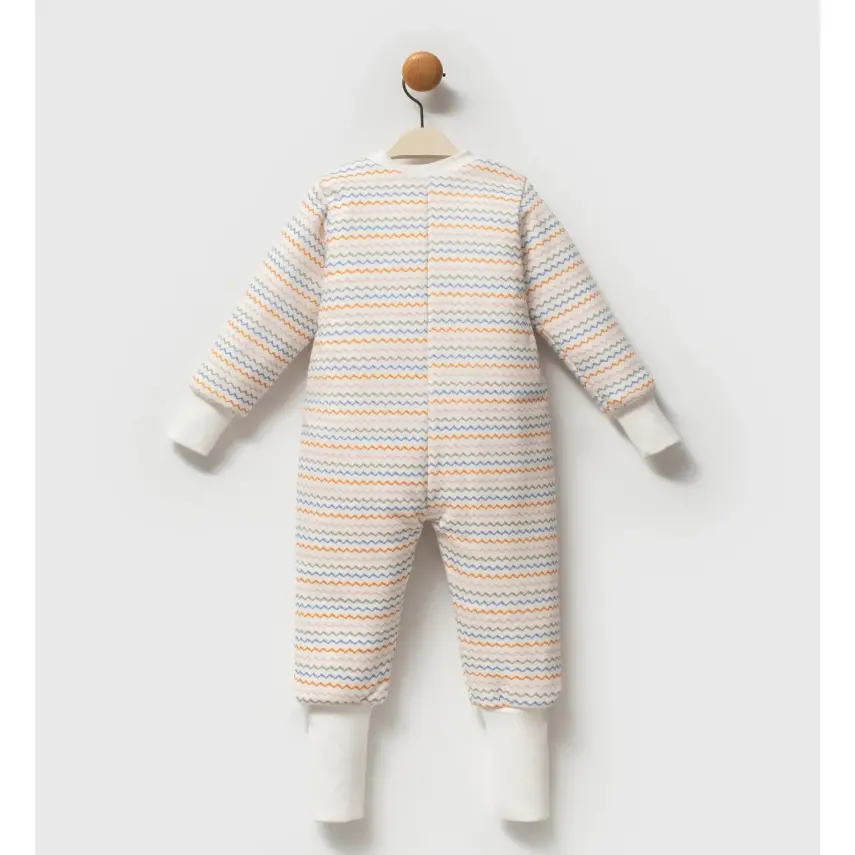 Moi Noi Uyku Tulumu Çoraplı 2,5 Tog Zigzag Desenli - 2