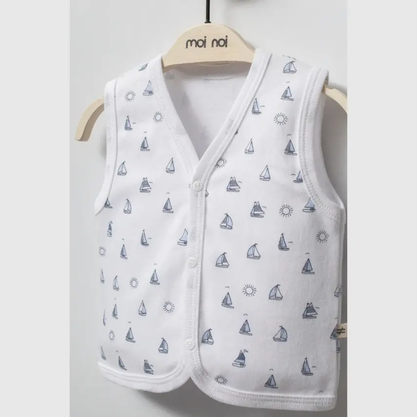 Moi Noi Yelek 2li Captain Mavi - 3