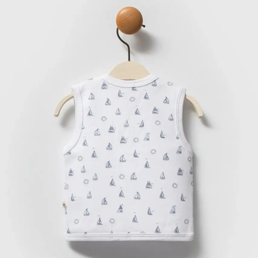 Moi Noi Yelek 2li Captain Mavi - 5