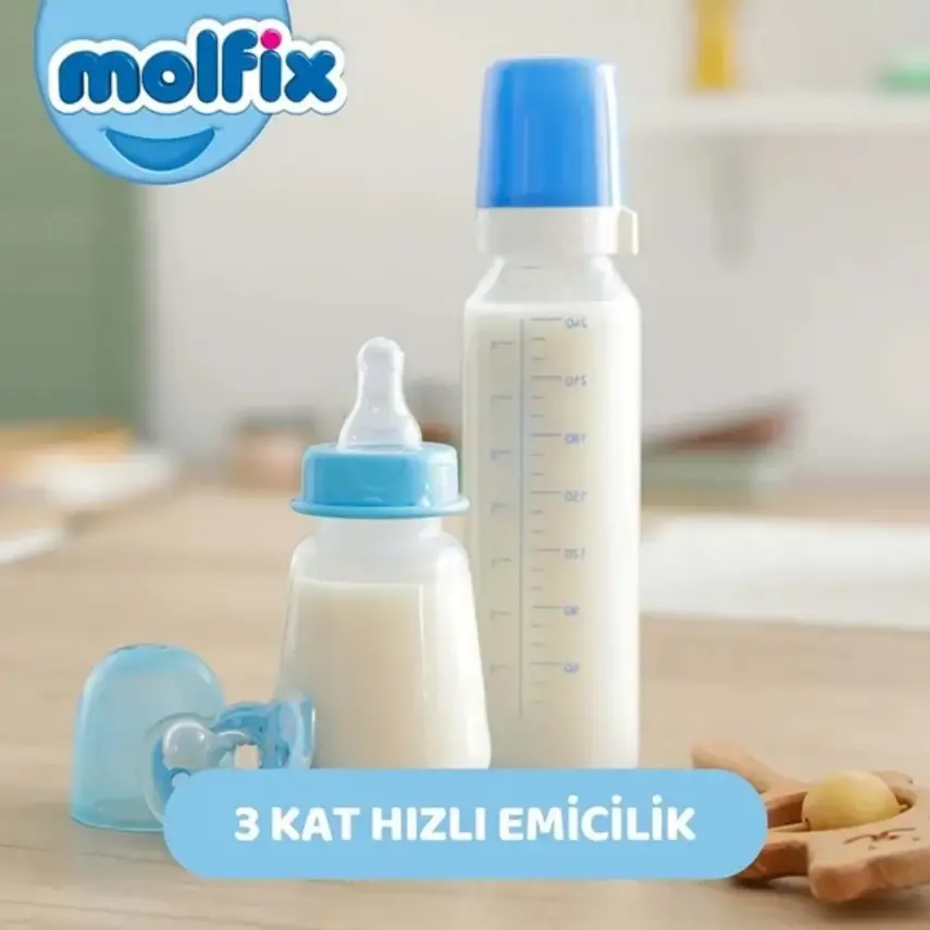 Molfix Bebek Bezi 3 Beden Midi 4-9 Kg 140lı Mega Paket - 4