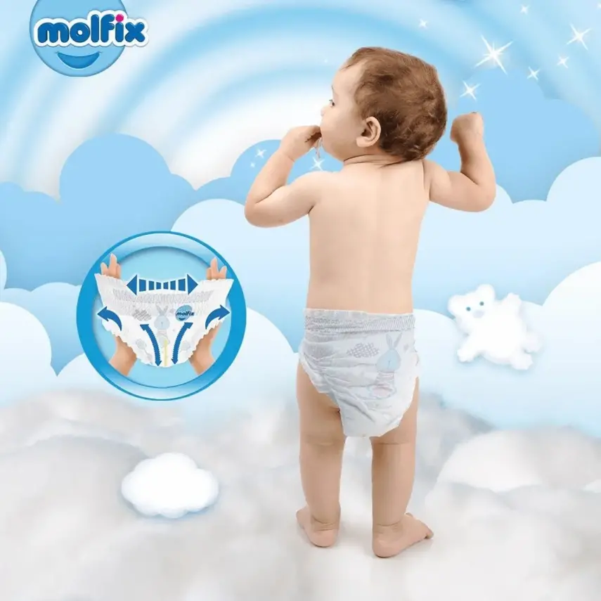 Molfix Bebek Bezi 3D 5 Beden Junior 11-18 Kg 78li Ultra Fırsat Paketi - 4