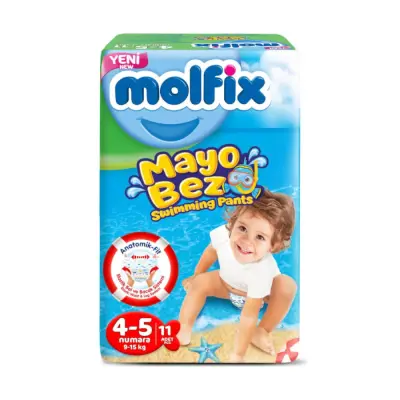 Molfix Mayo Bez 4-5 Numara 9-15 Kg 11 adet - 2