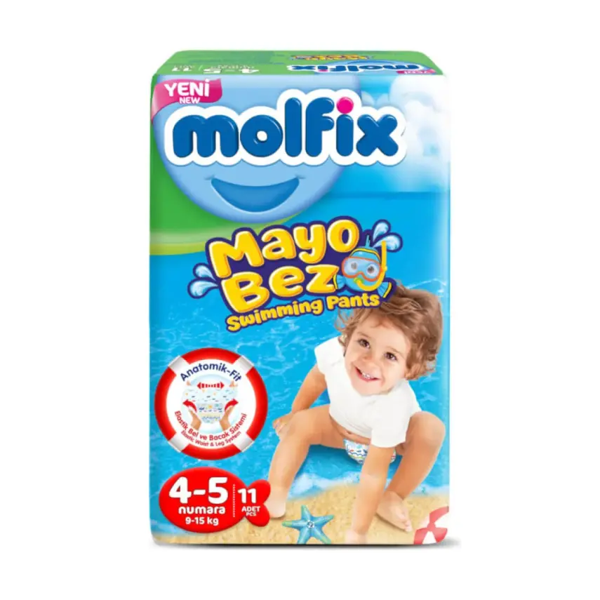 Molfix Mayo Bez 4-5 Numara 9-15 Kg 11 adet - 2