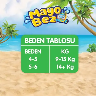 Molfix Mayo Bez 5-6 numara 14+ Kg 10 adet - 4