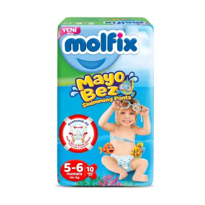 Molfix Mayo Bez 5-6 numara 14+ Kg 10 adet - 2