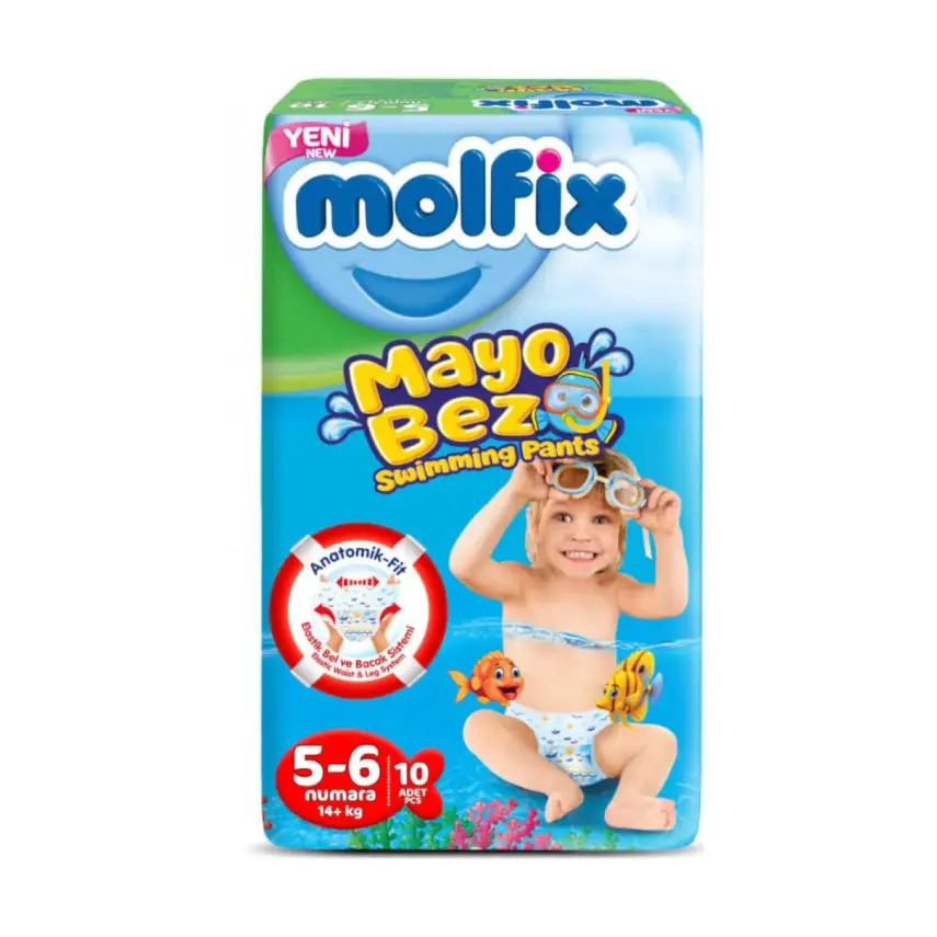 Molfix Mayo Bez 5-6 numara 14+ Kg 10 adet - 2