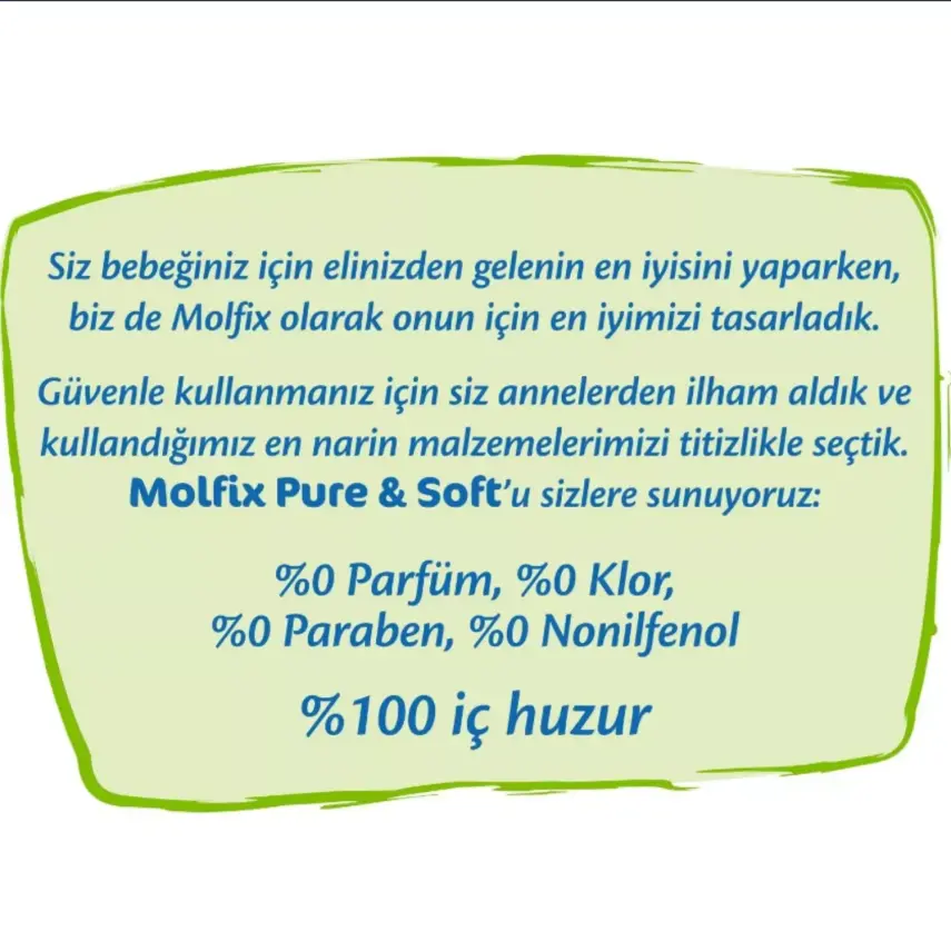 Molfix Pure&Soft Bebek Bezi 4 Beden Maxi 86Lı Ultra Avantaj Paketi - 11