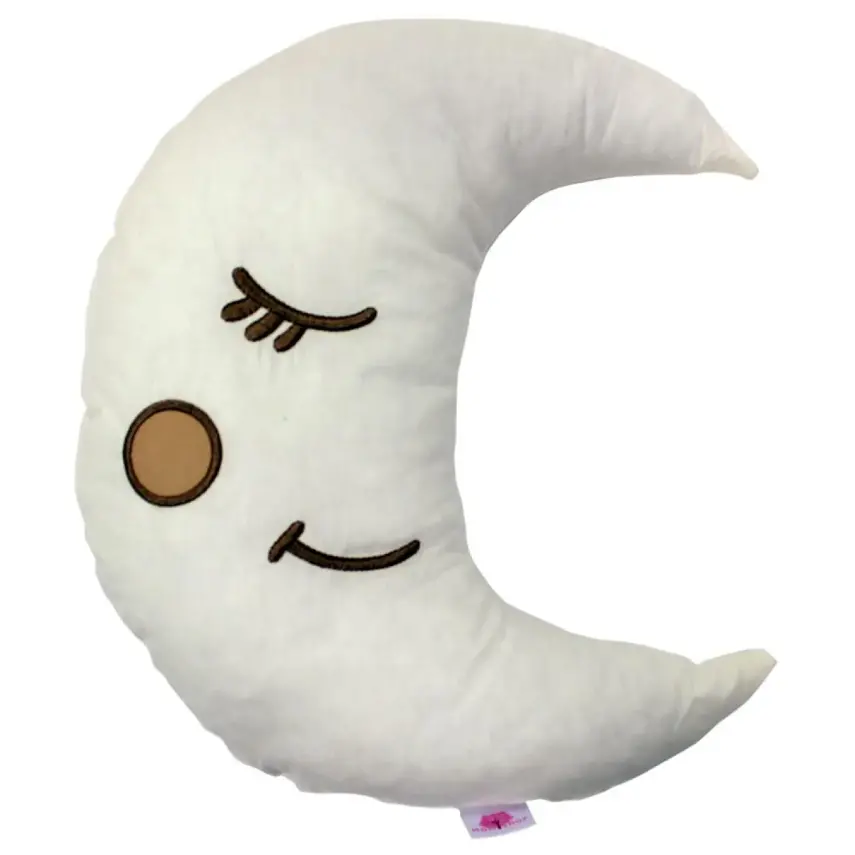 Momishop Bebek Dekoratif Yastık Ay Krem - 1