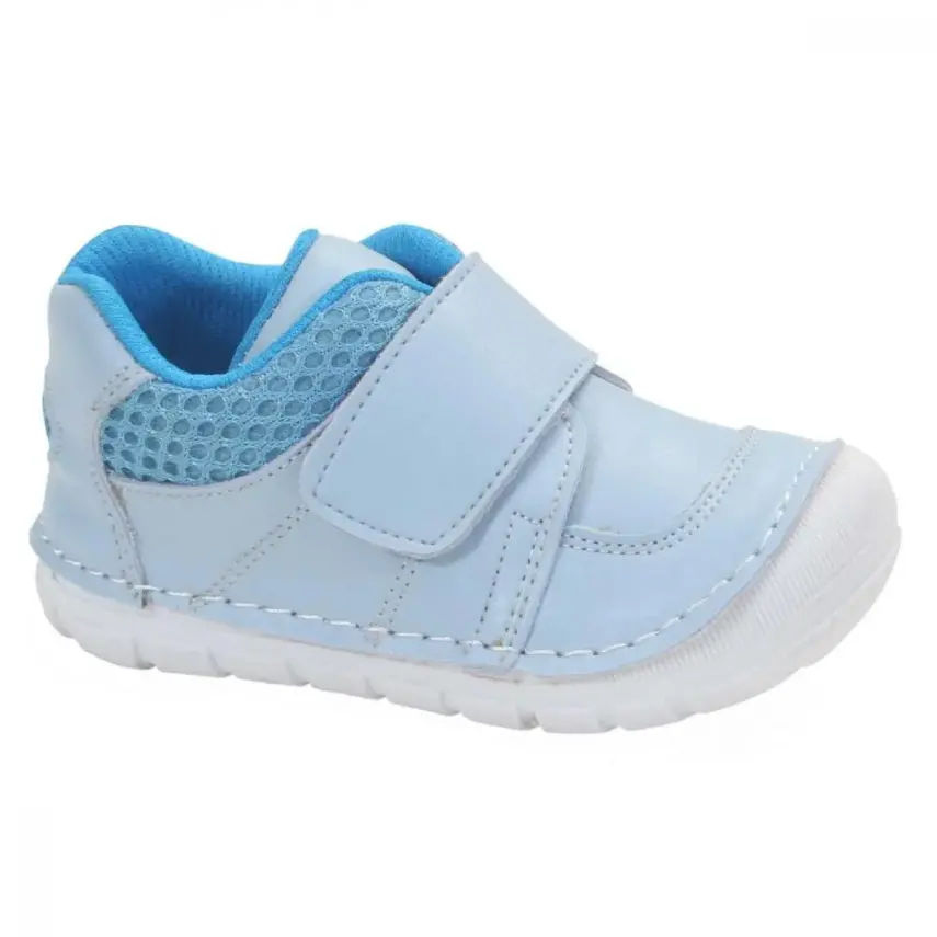 Momy Ayakkabı İlk Adım Deri Mavi - 1