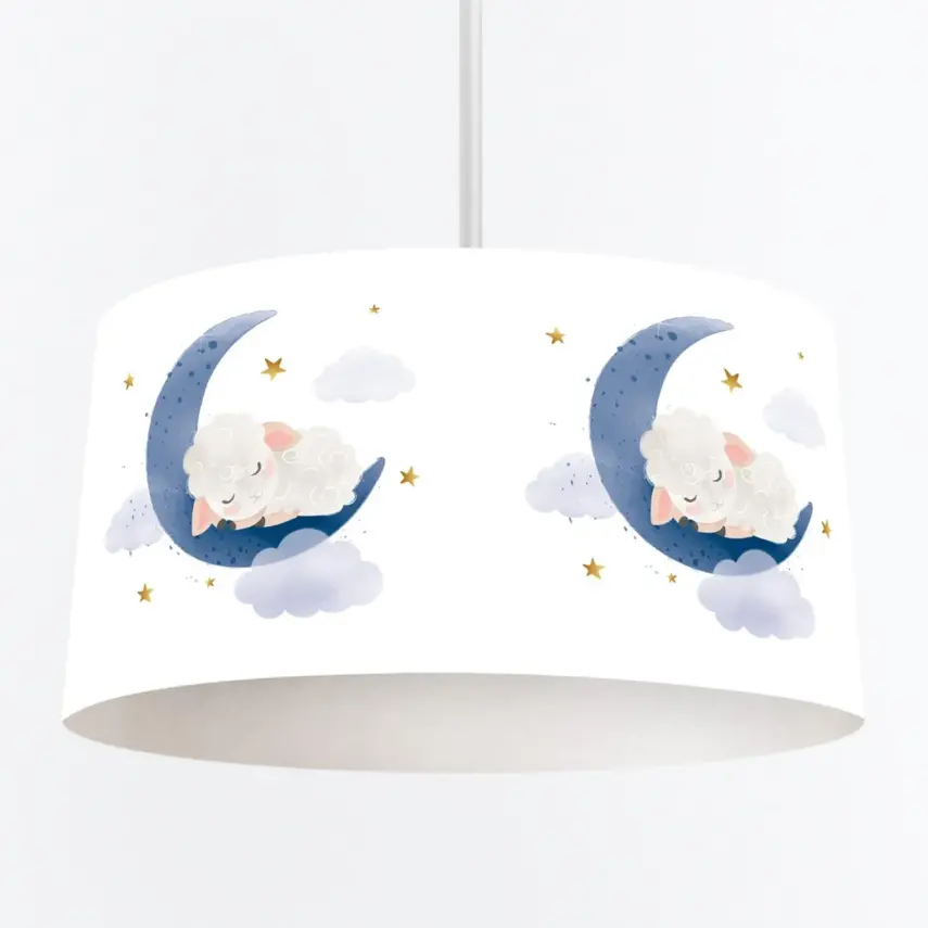 Momys Care Aydaki Rüyalar Kuzu Tavan Lambası 27x18 Cm - 1