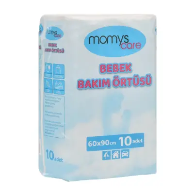 Momys Care Bebek Bakım Örtüsü 60*90 cm  Alt Açma Bezi 10lu - 9